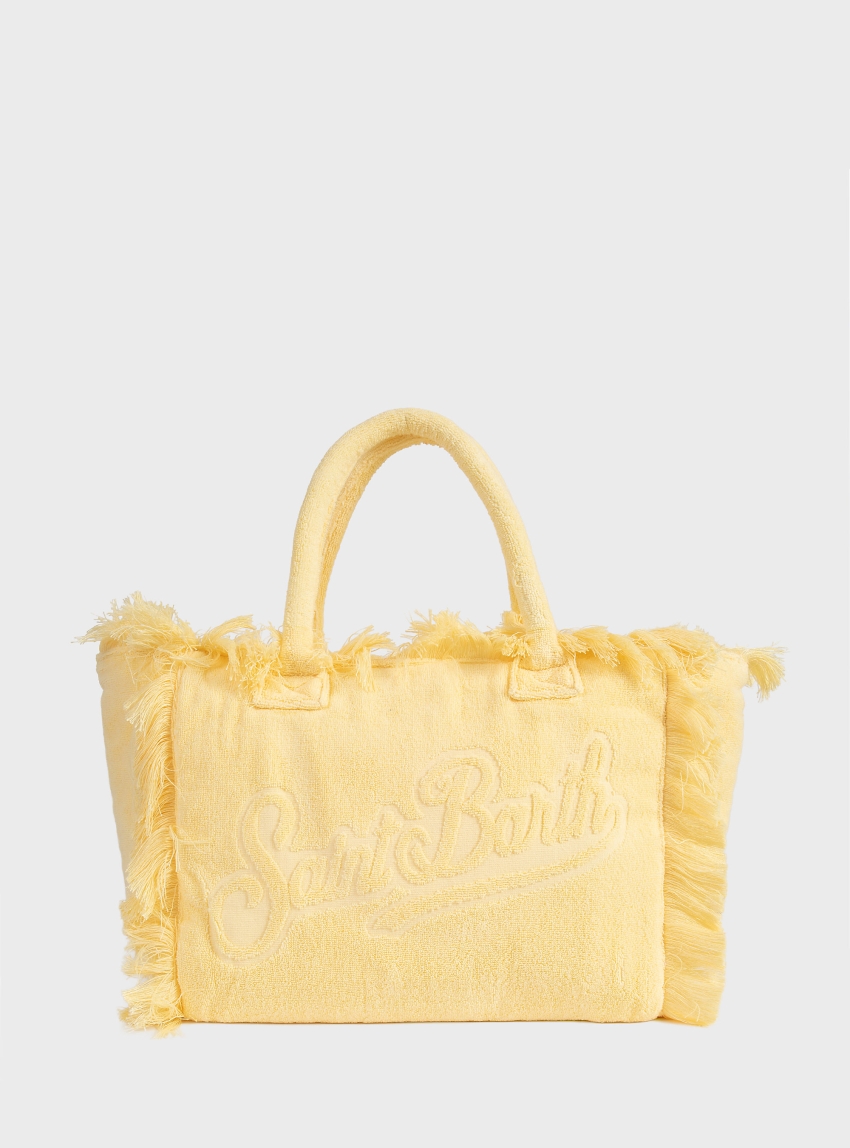MC2 Saint Barth Vanity Terry Effeect Shoulder Bag - Yellow