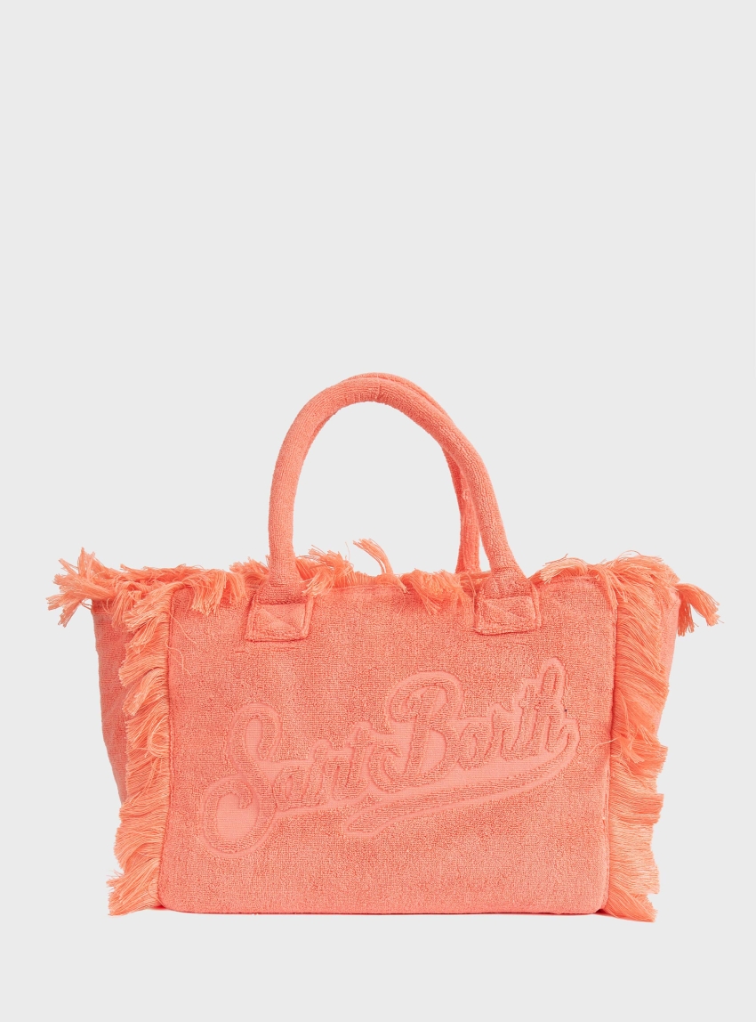 MC2 Saint Barth Vanity Terry Effeect Shoulder Bag - Orange