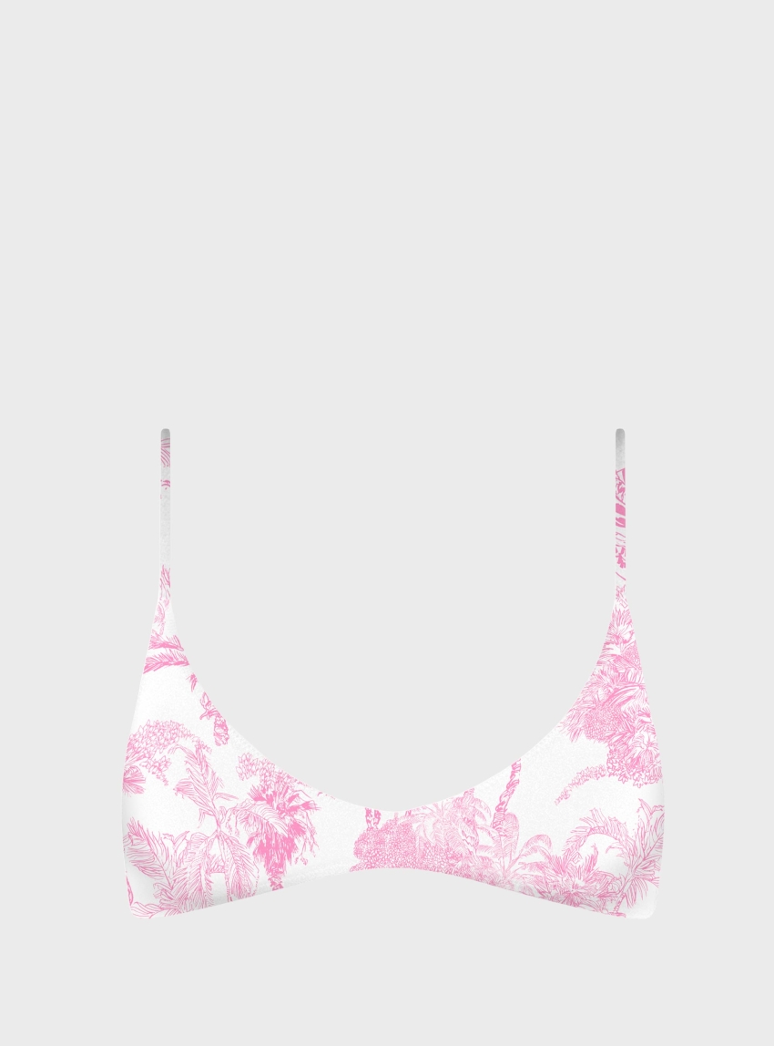 MC2 Saint Barth Paloma Bikini Top - Pink