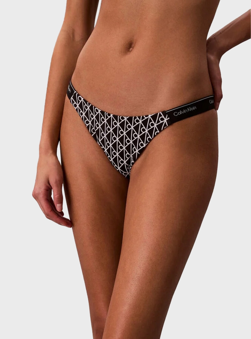 Calvin Klein Bikini Bottoms - CK Icon - Black