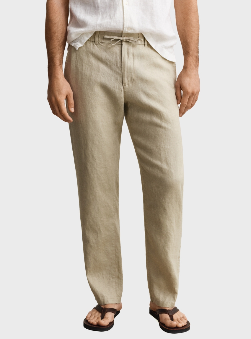 Gant Linen Pants - Beige