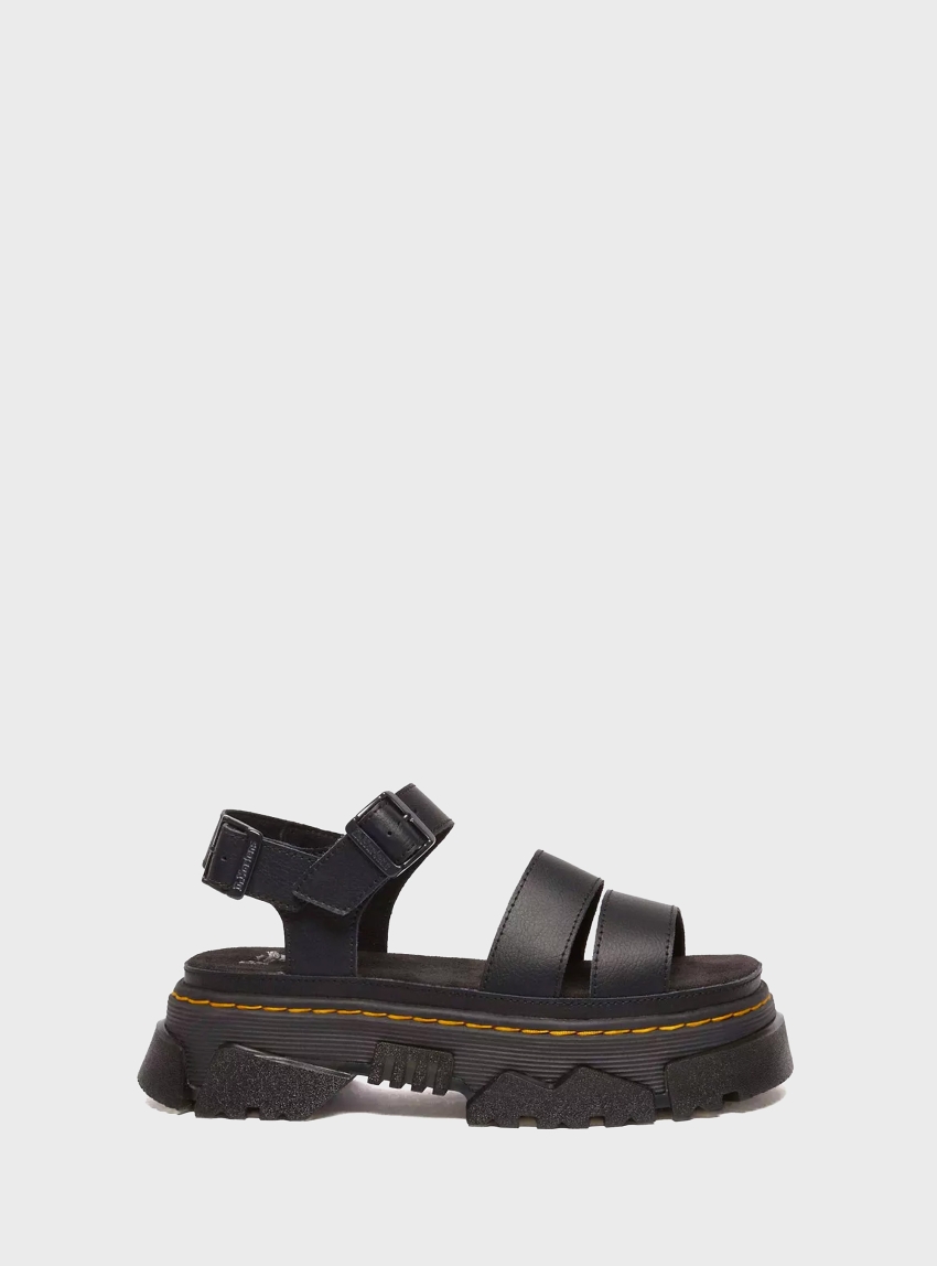 Dr Martens Mattison 2 Strap Sandals - Black