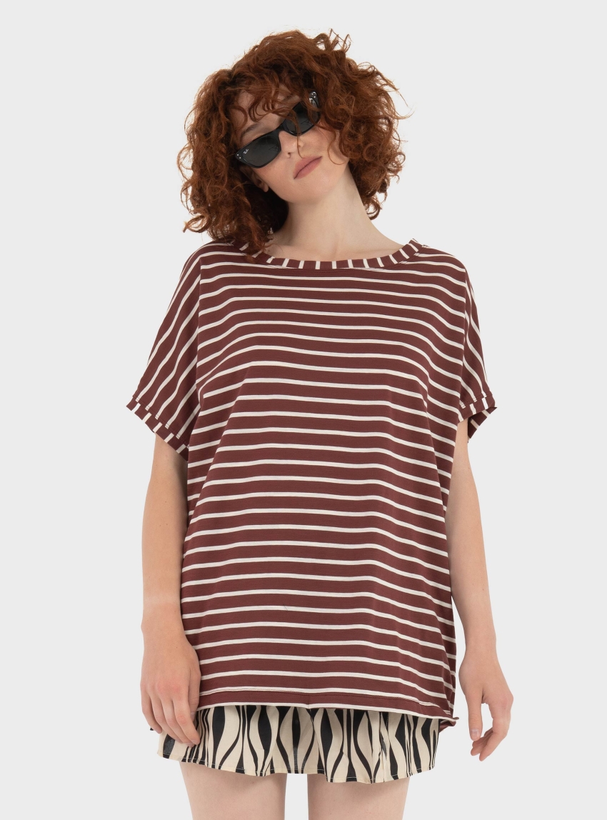 Four Minds T-Shirt - Bordeaux