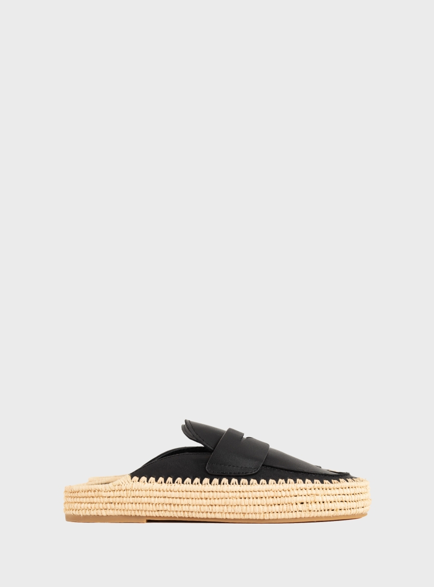 Paloma Barcelo Belinda Mules - Black