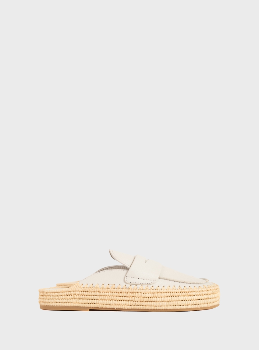 Paloma Barcelo Belinda Mules - Off White