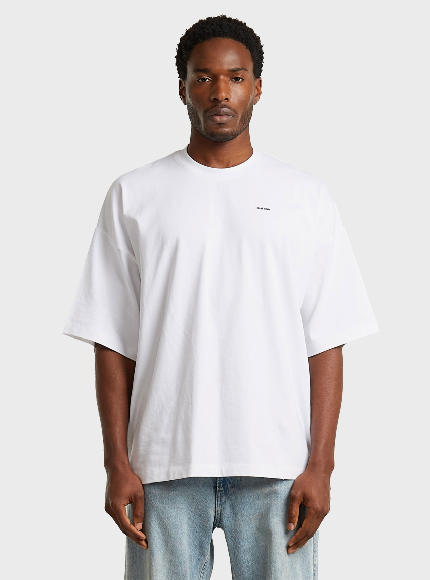 G-Star Heavy Jersey Oversized T-Shirt - White
