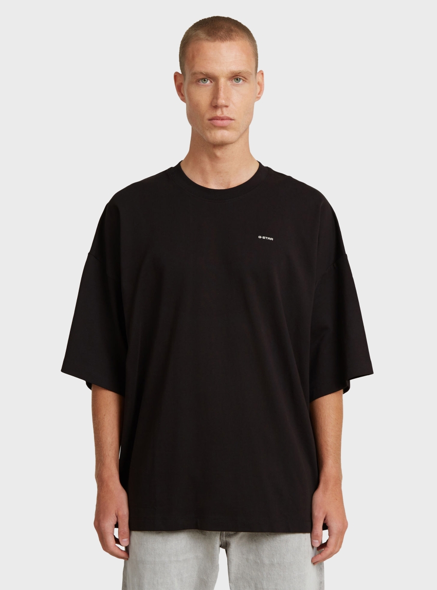 G-Star Heavy Jersey Oversized T-Shirt - Black
