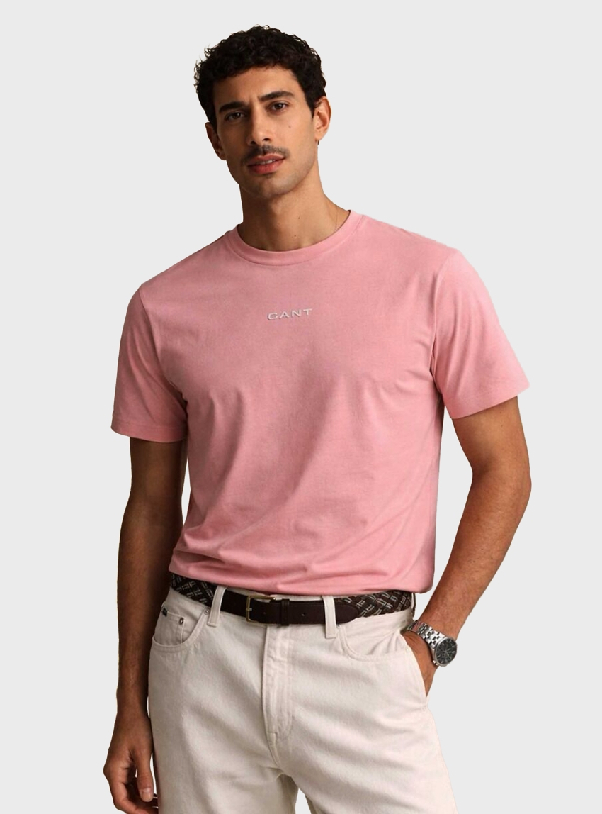 Gant T-Shirt - Pink