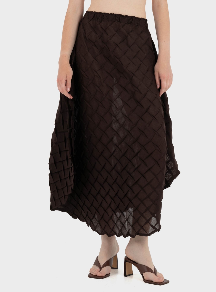 Mei Mei J Skirt - Brown