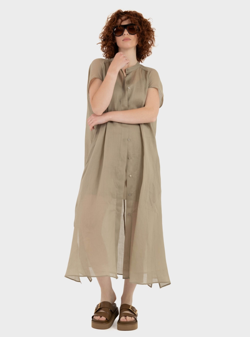 Mei Mei J Long Dress - Beige