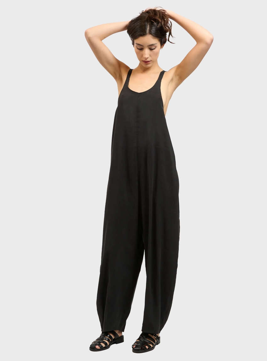 Collectiva Noir March Jumpsuit - Black