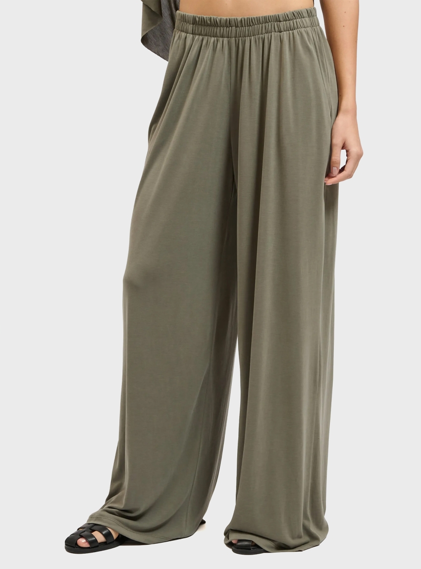 Collectiva Noir Delphi Pants - Khaki