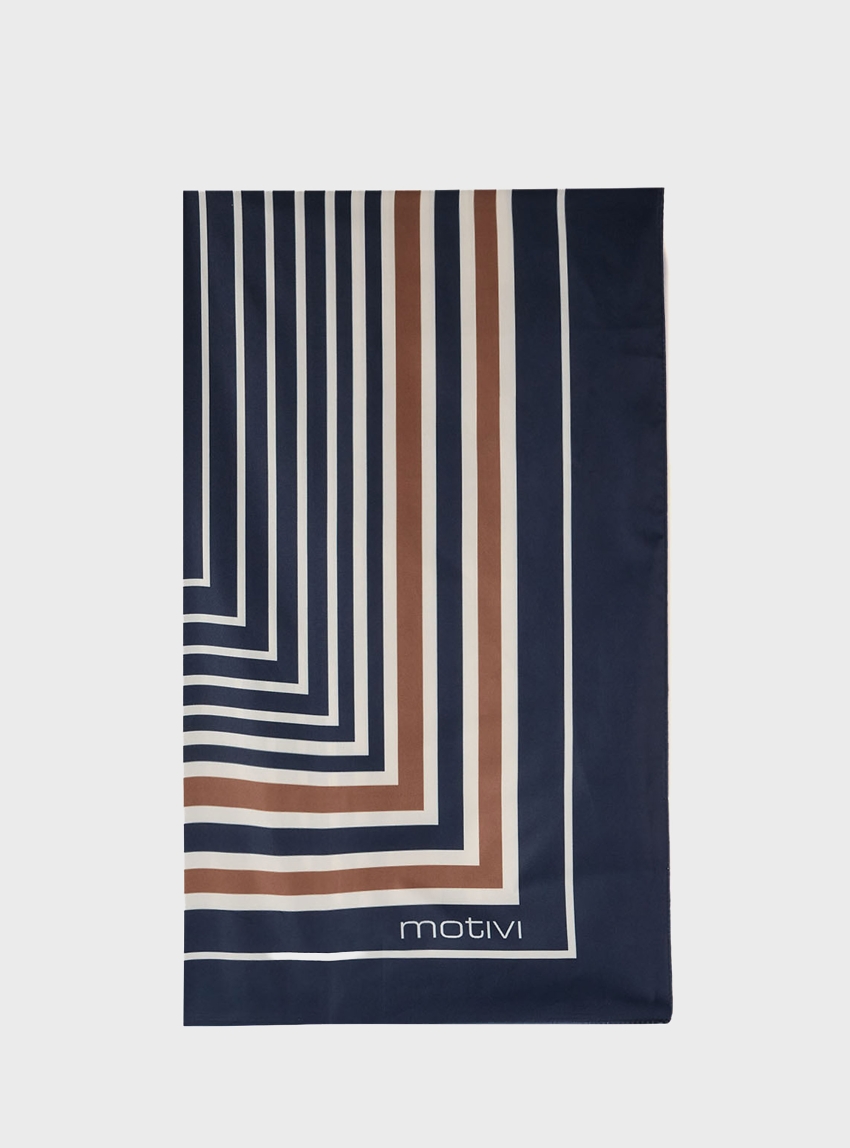Motivi Satin Scarf - Blue