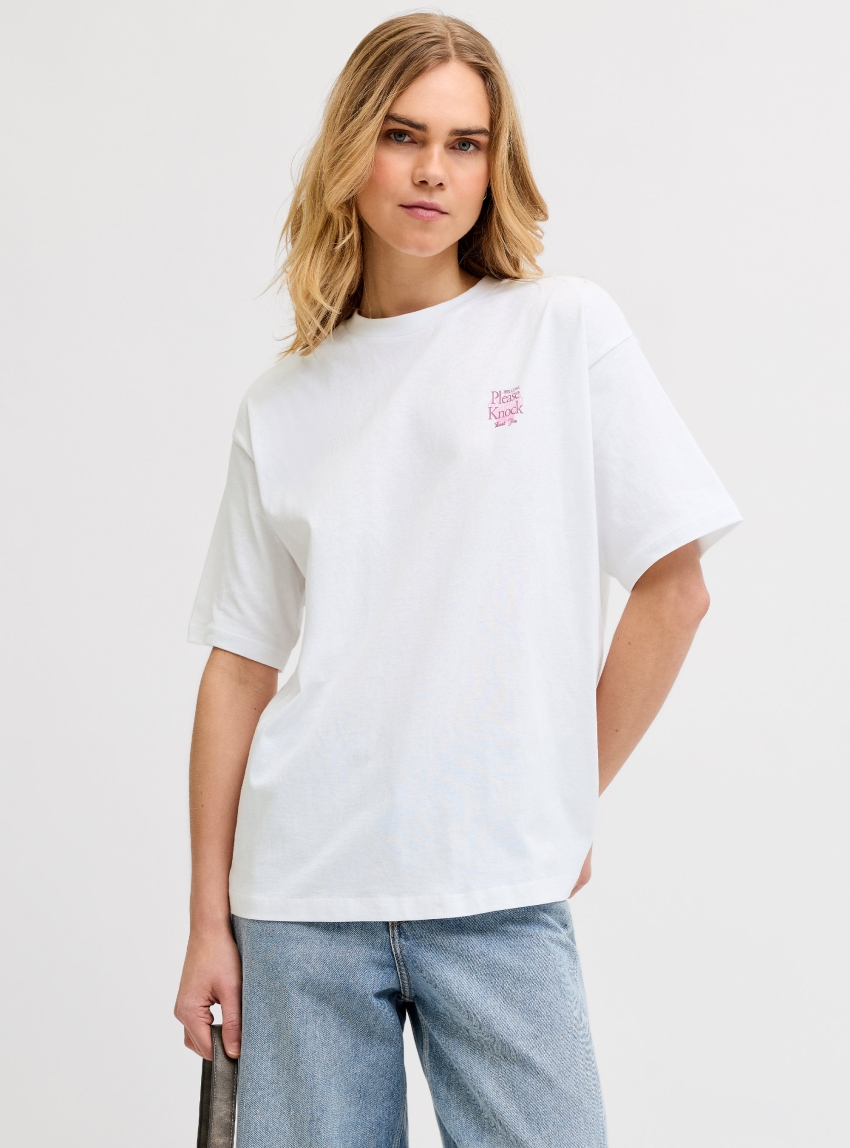 JJXX Millow Loose Tee - Pink
