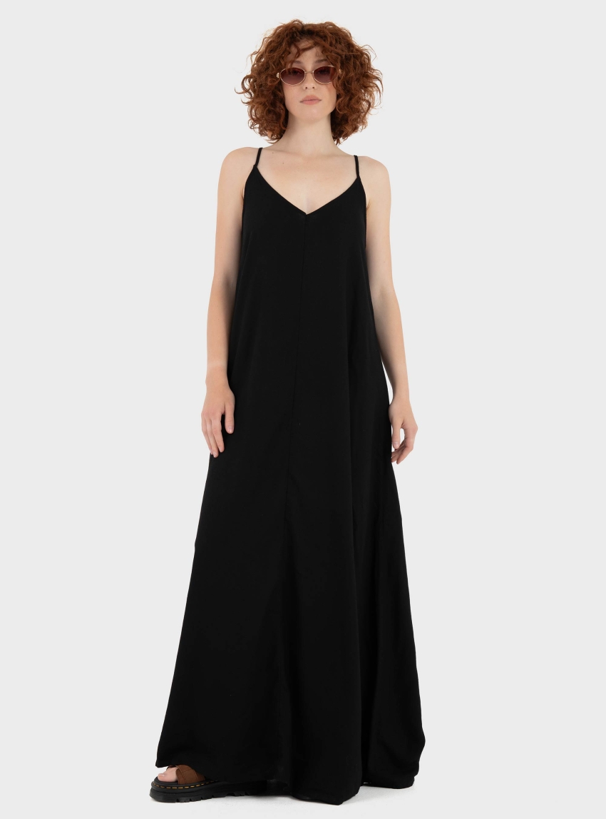 Only Goa Strap Maxi Dress - Black