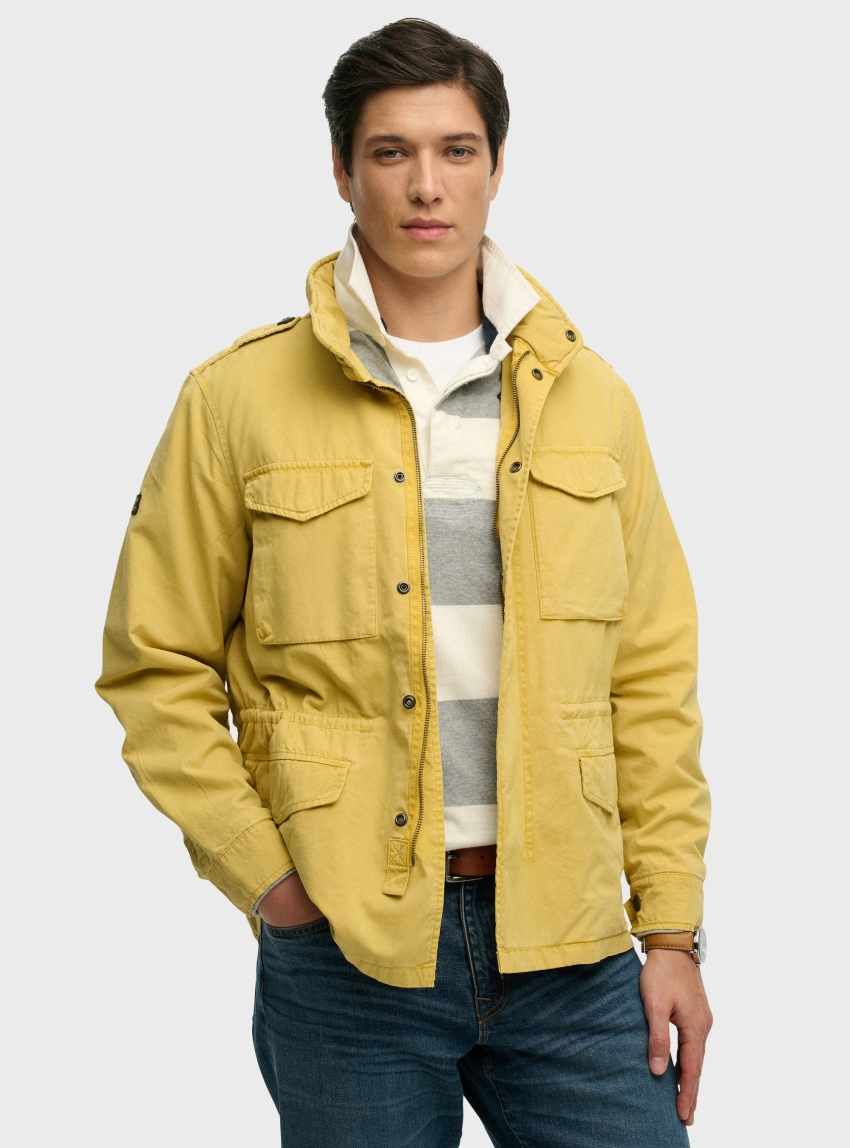 Superdry Cotton M65 Jacket - Yellow