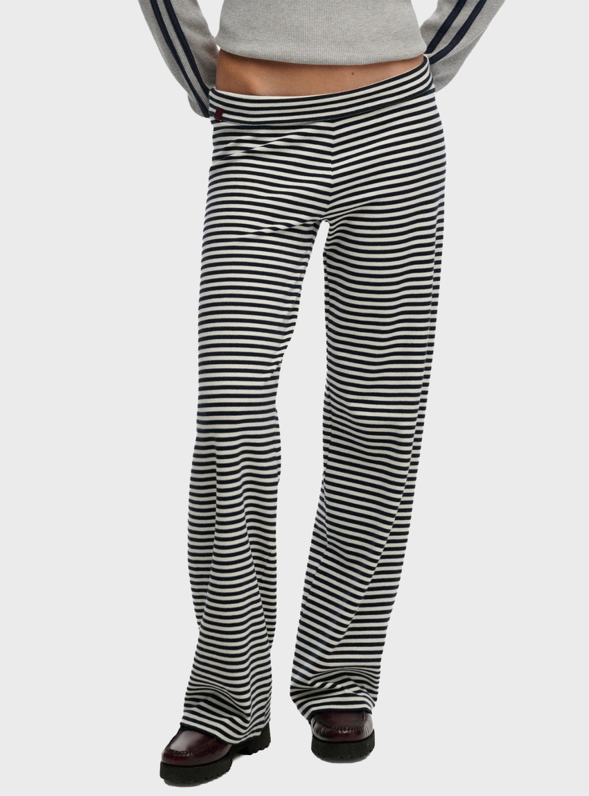 Superdry Athletic Essentials Fold Over Joggers - Dark Blue