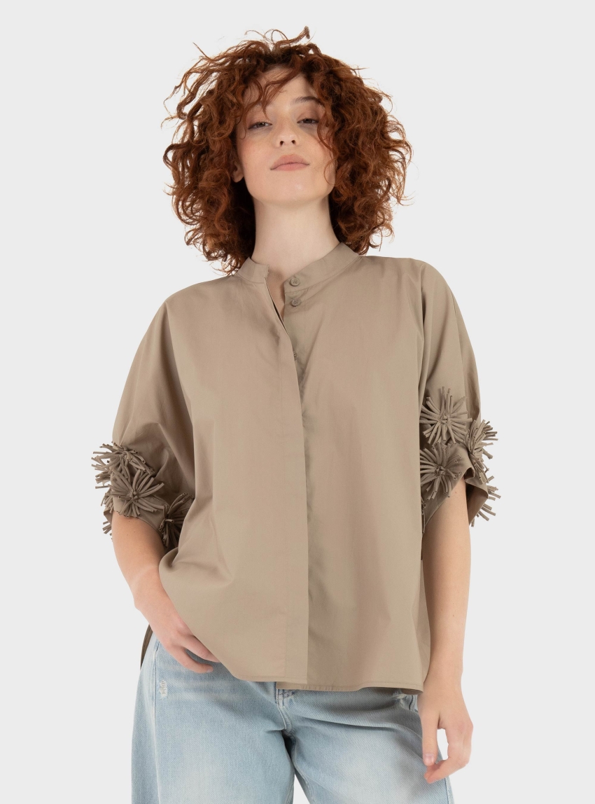 Mei Mei J Shirt - Beige
