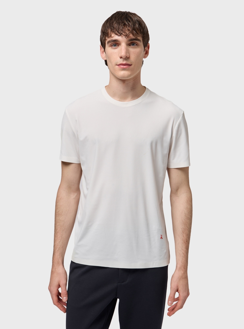 Gianni Lupo Crew Neck T-Shirt - White