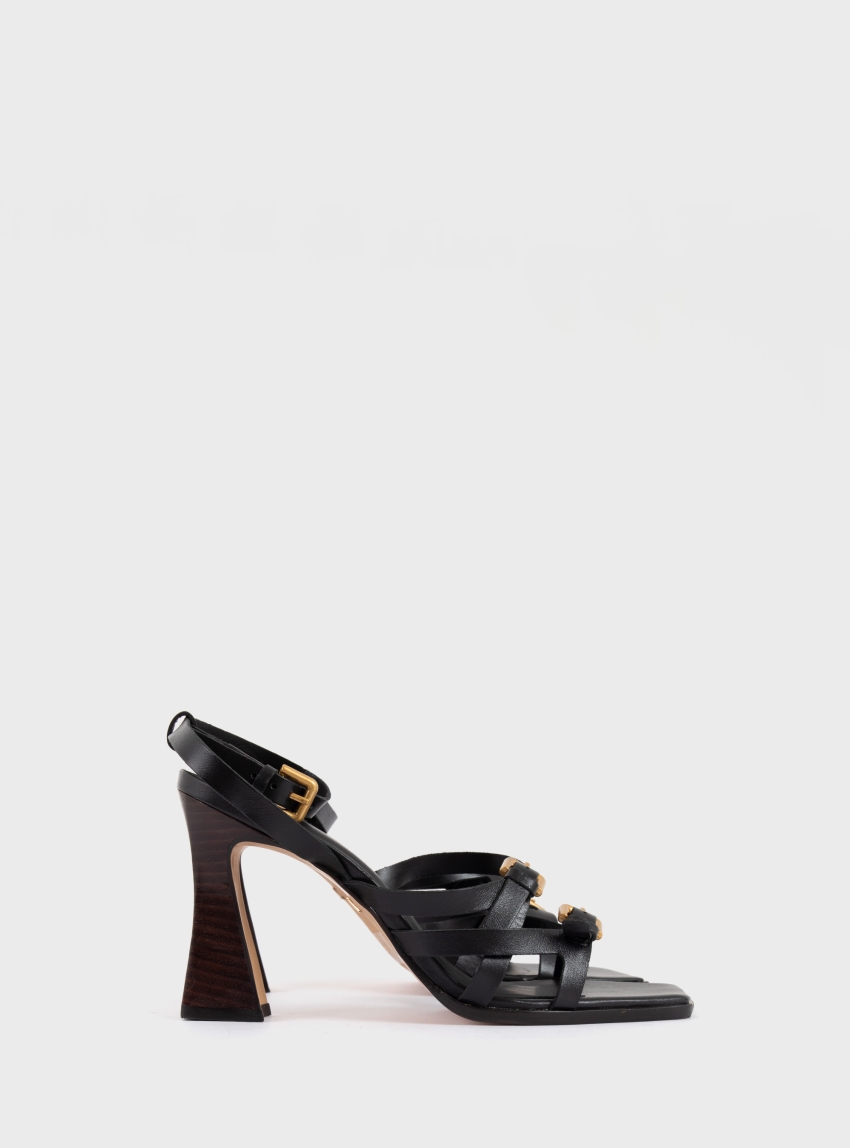Carrano Heel Sandals - Black