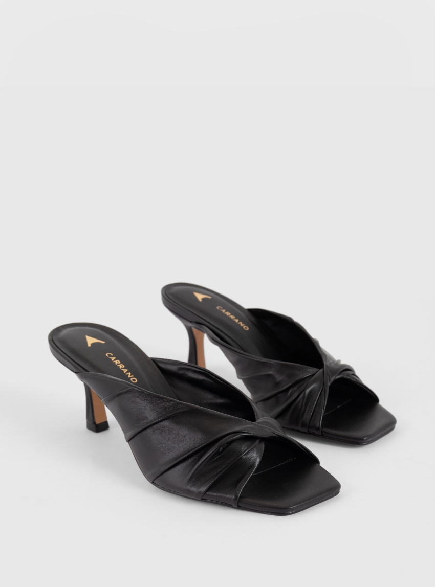 Carrano Heel Sandals - Black