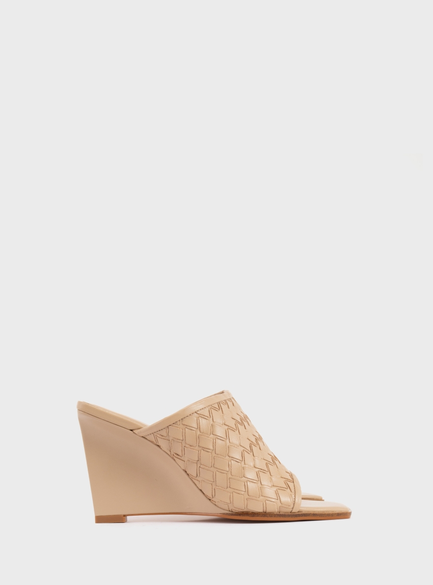 Carrano Heel Sandals - Light Beige