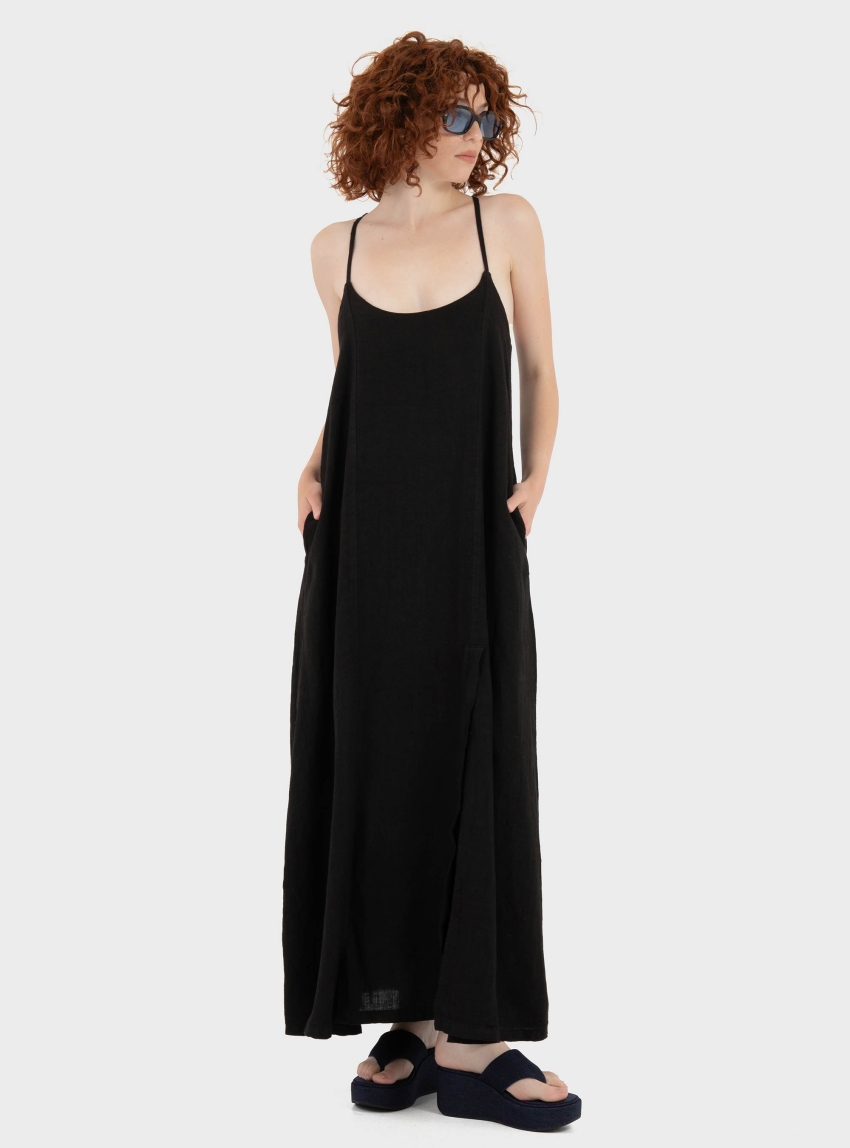 AE ER VERENIKI DRESS - Black