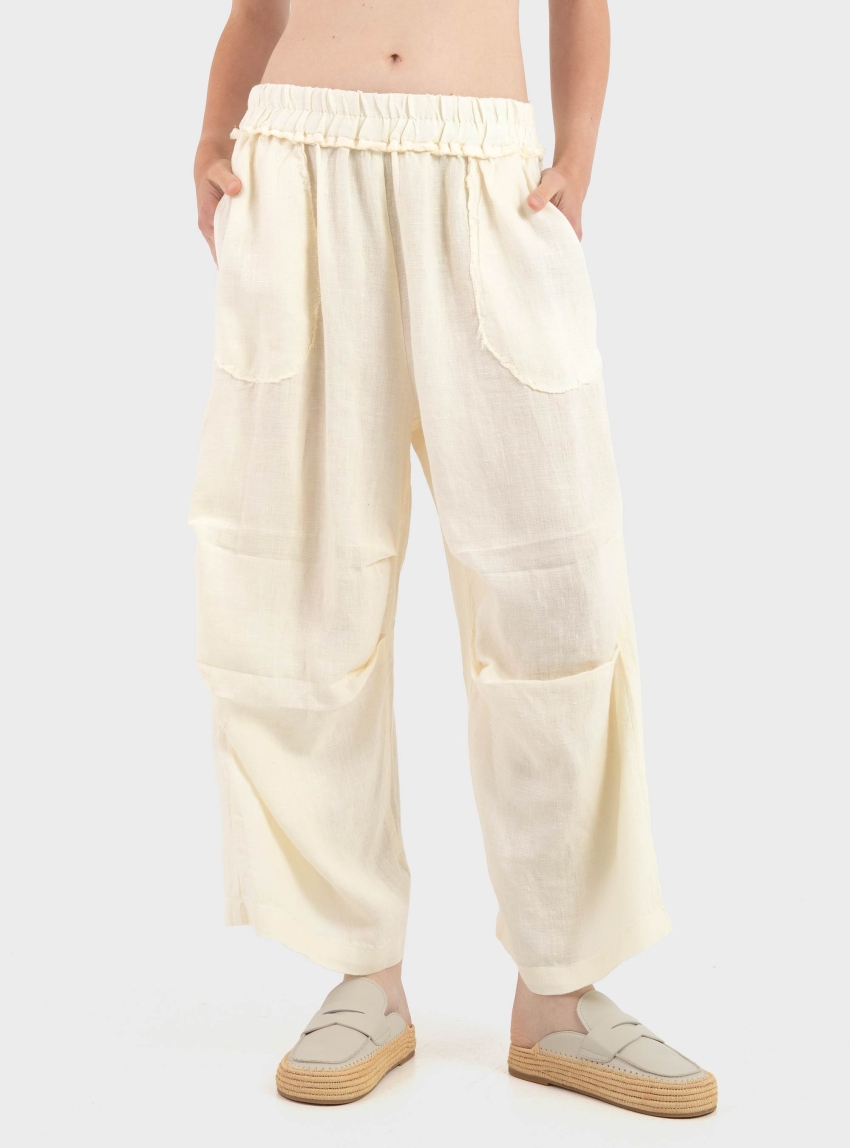 AE ER AGATA PANTS - Ecru