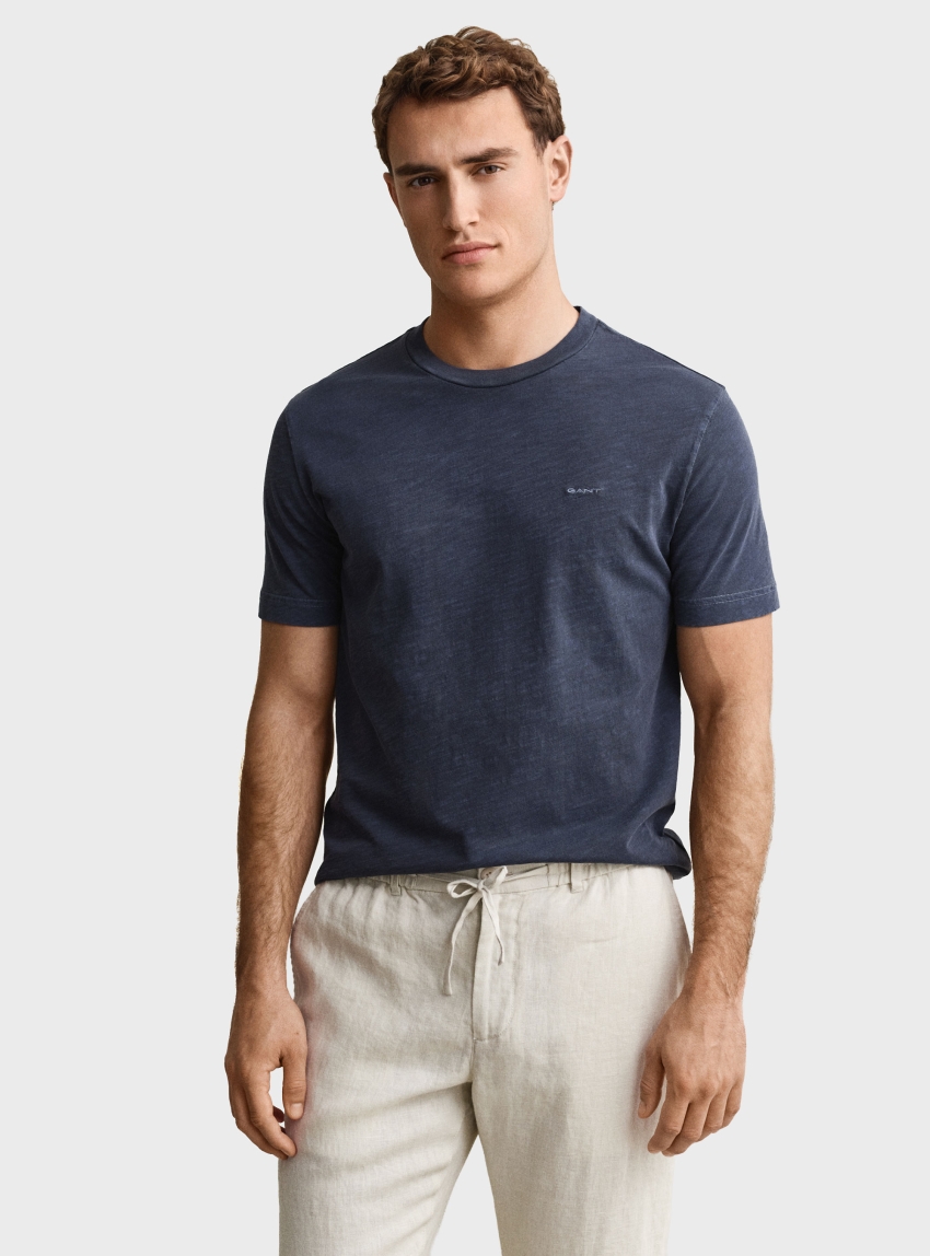 Gant Washed T-Shirt - Blue