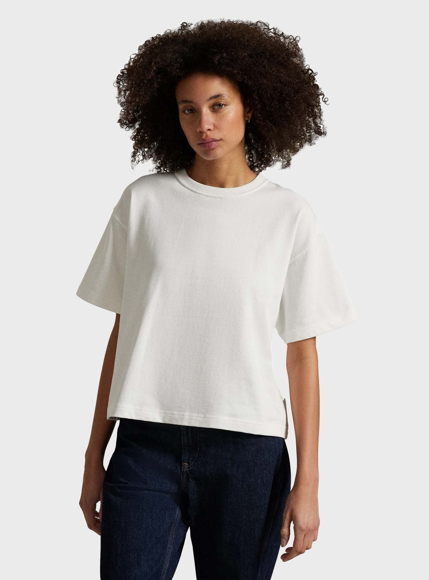 Polo Ralph Lauren Cropped T-Shirt - White