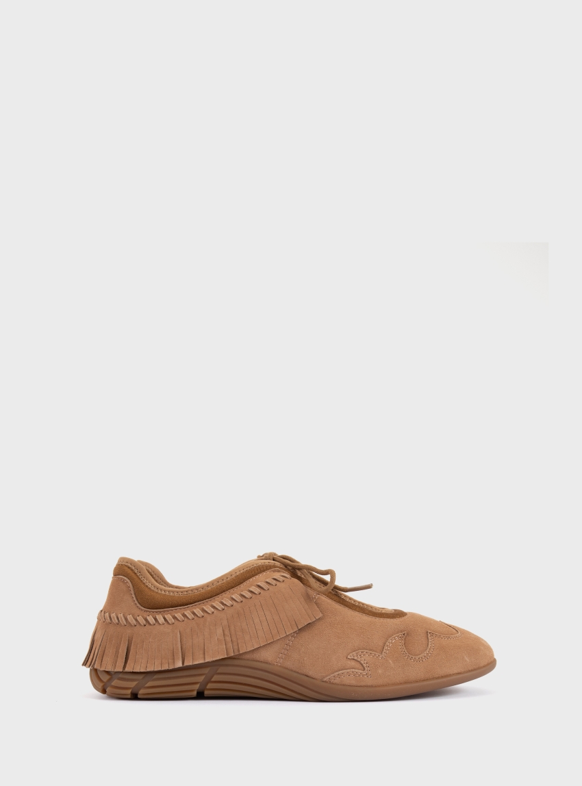 Ash Marie Ballerina Sneakers - Beige