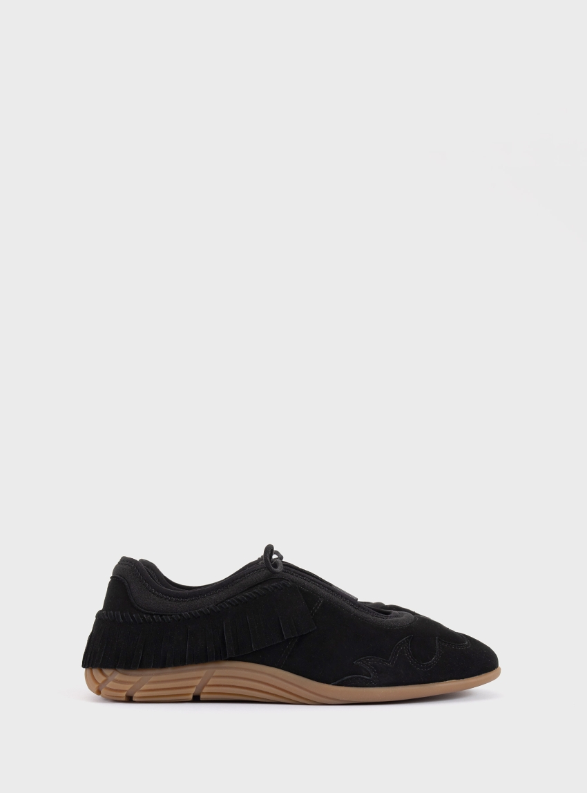 Ash Marie Ballerina Sneakers - Black