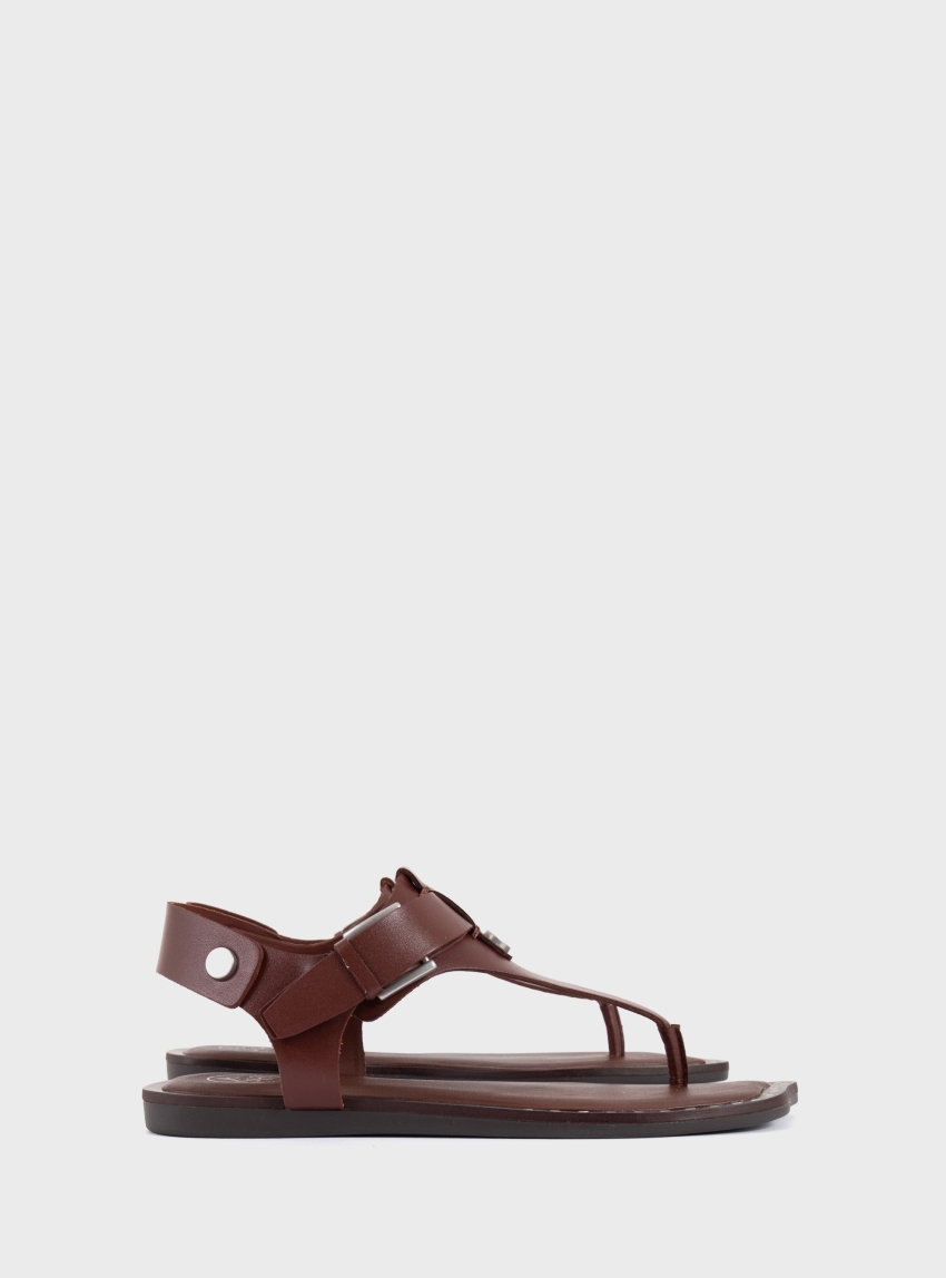 Ash Glam Sandals - Dark Brown