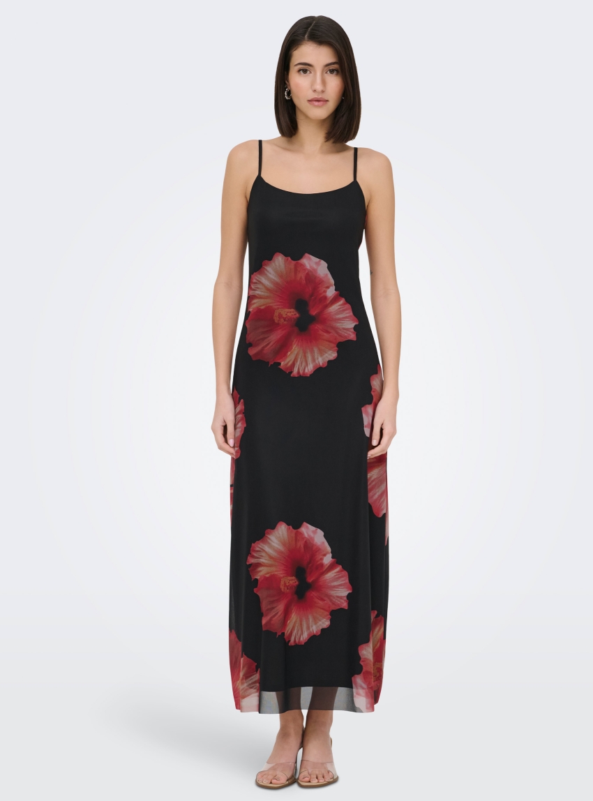 Jdy Lea Mesh Dress - Black