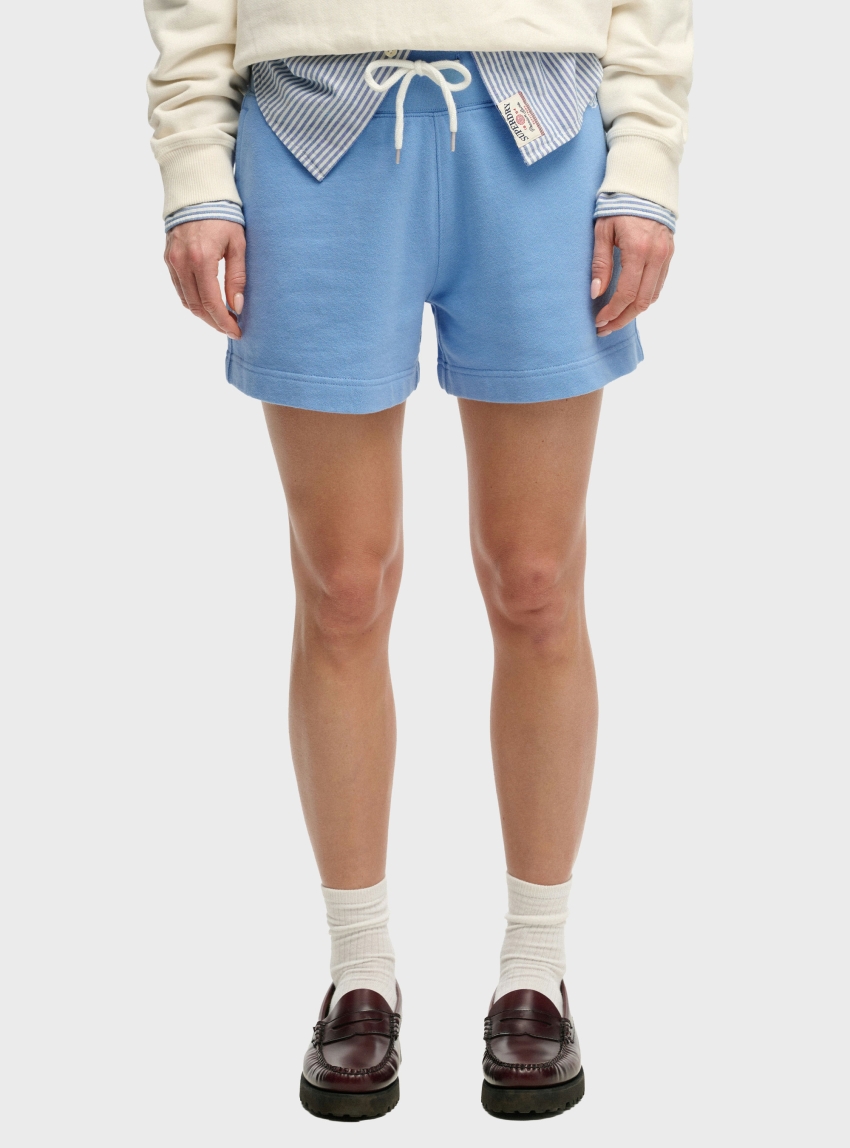 Superdry Studios Sweat Shorts - Light Blue
