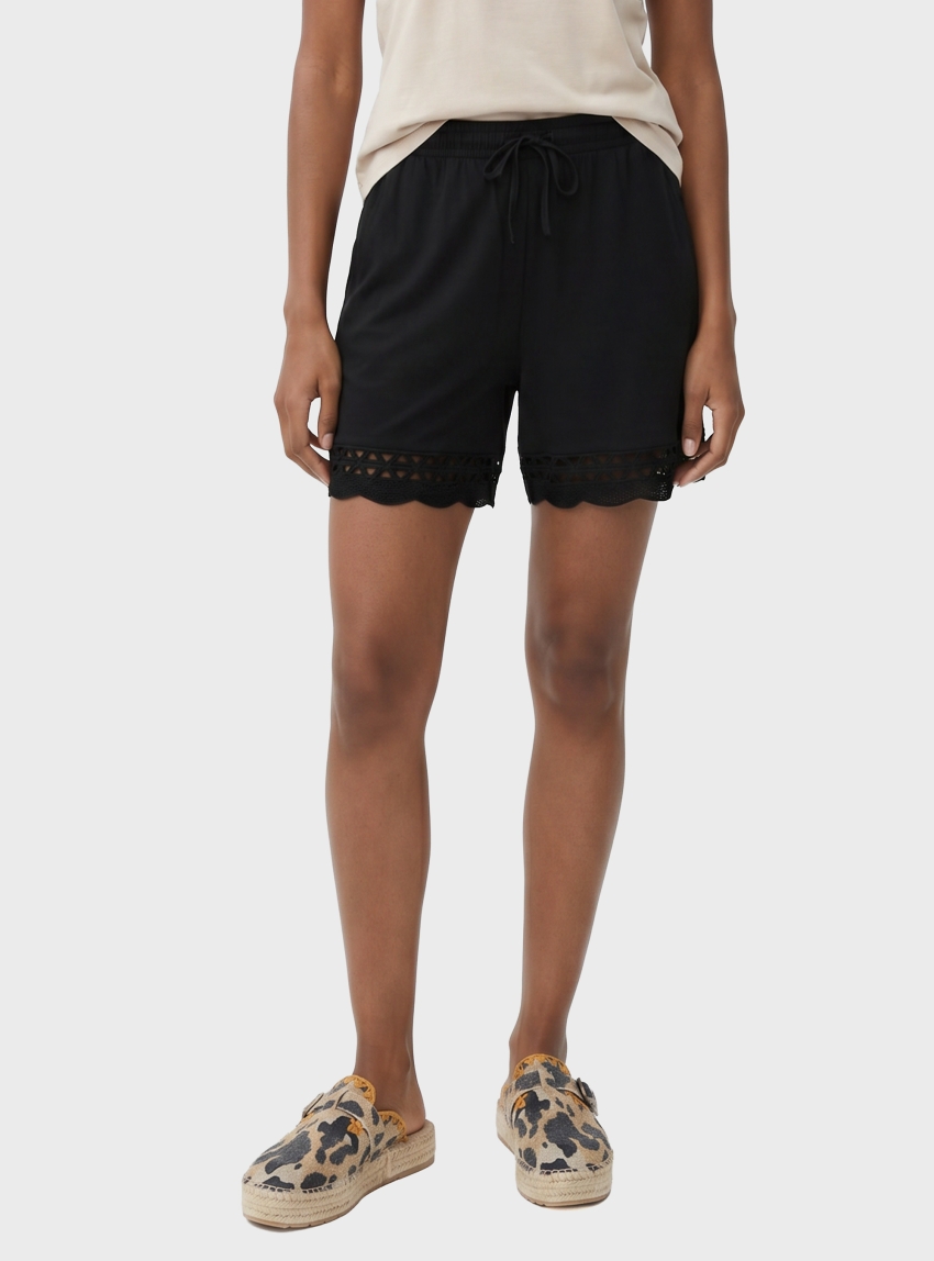 Vero Moda Gabby High Waist Shorts - Black