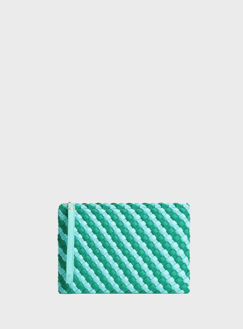 Marrea Clutch - Turquoise