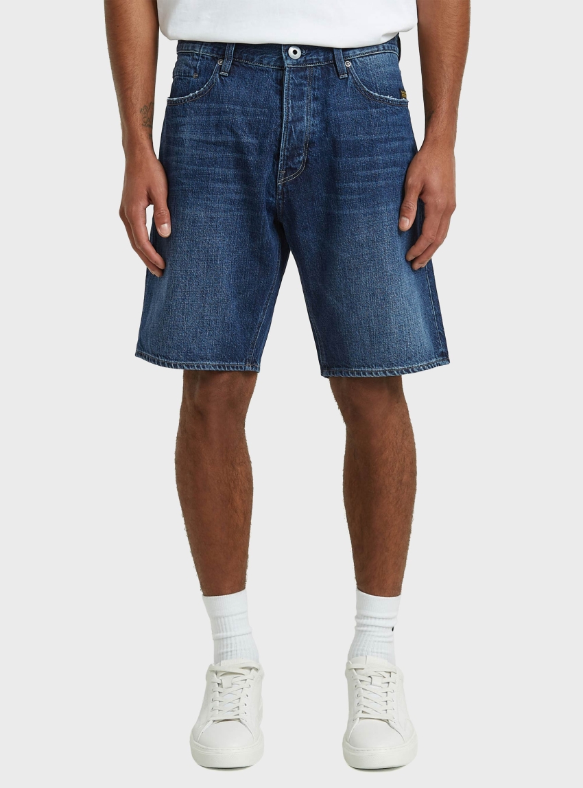 G-Star Dakota Short Clean Edge - Dark Aged Denim