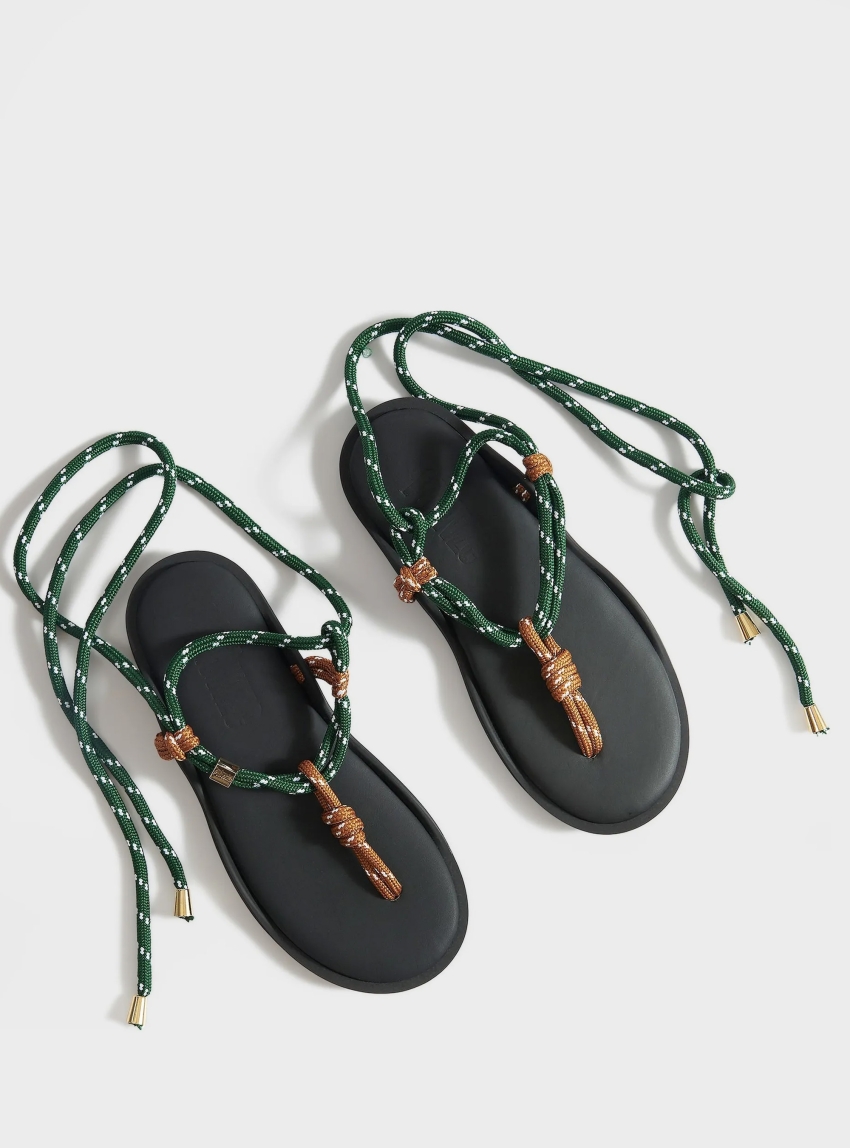 Flowze Fl Ò Twin Ropes Sandals - Dark Green