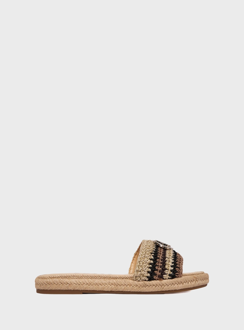 Guess Kalore Rope Sandals - Black