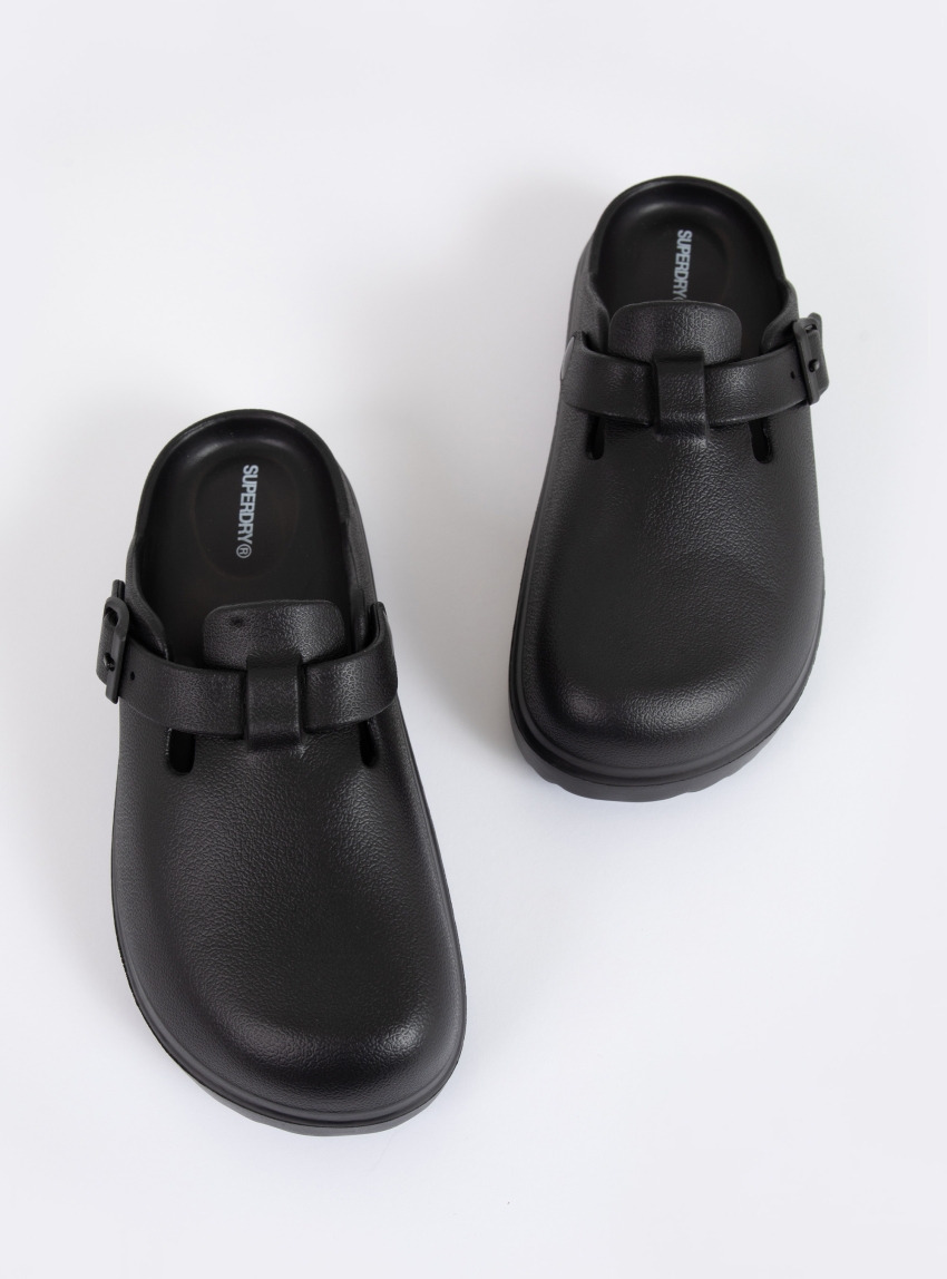 Superdry Stepin Clogs - Black