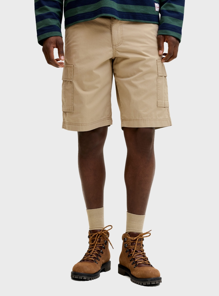 Jack & Jones Cole Matty Cargo Shorts - Beige