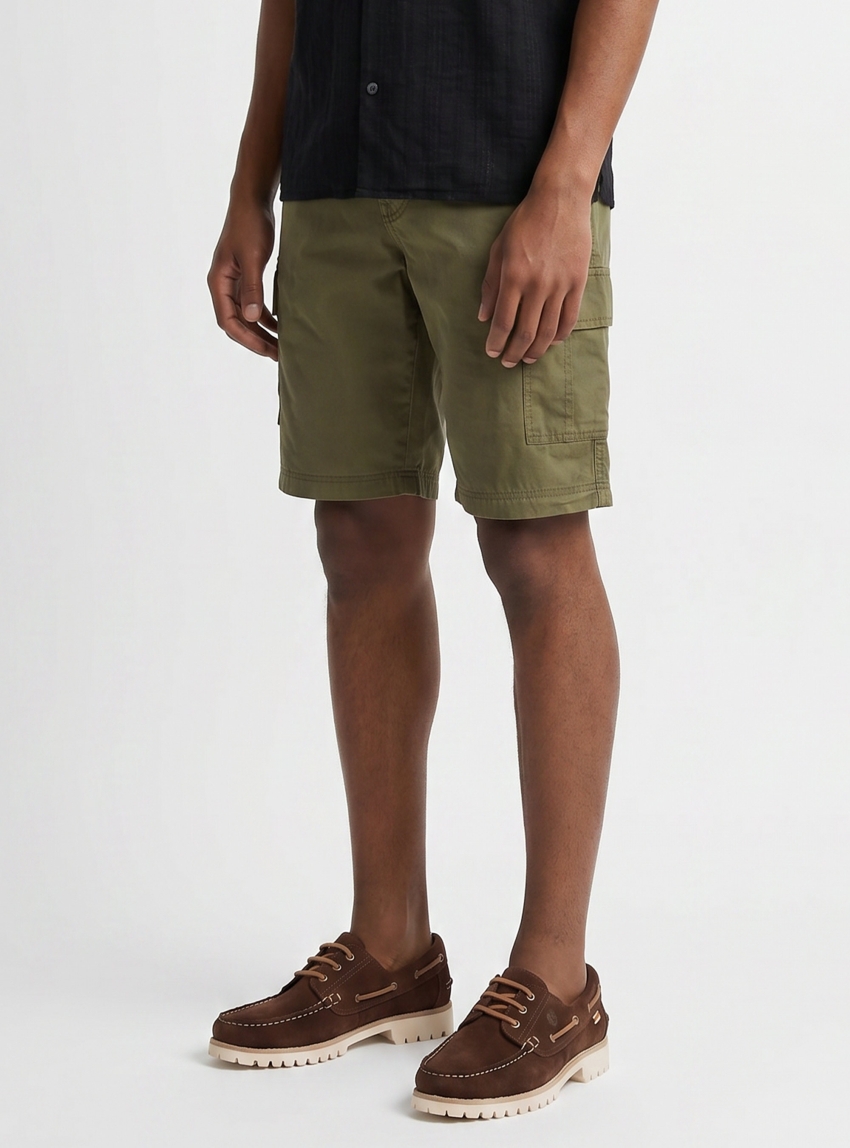 Jack & Jones Cole Matty Cargo Shorts - Olive 