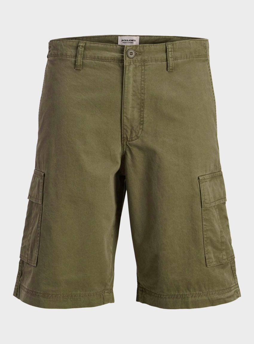 Jack & Jones Cole Matty Cargo Shorts - Olive 