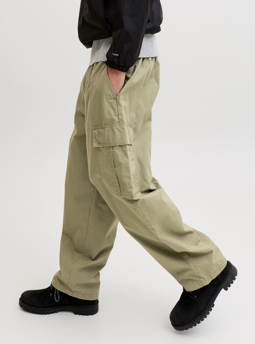 Jack & Jones Evan Crisp Cargo Pants - Beige
