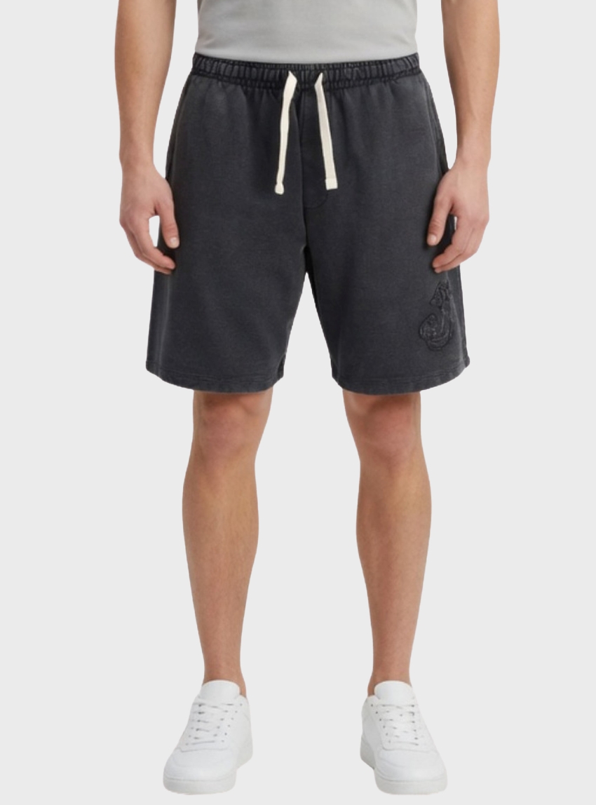 Jack & Jones Bill Pop Washed Sweat Shorts - Black