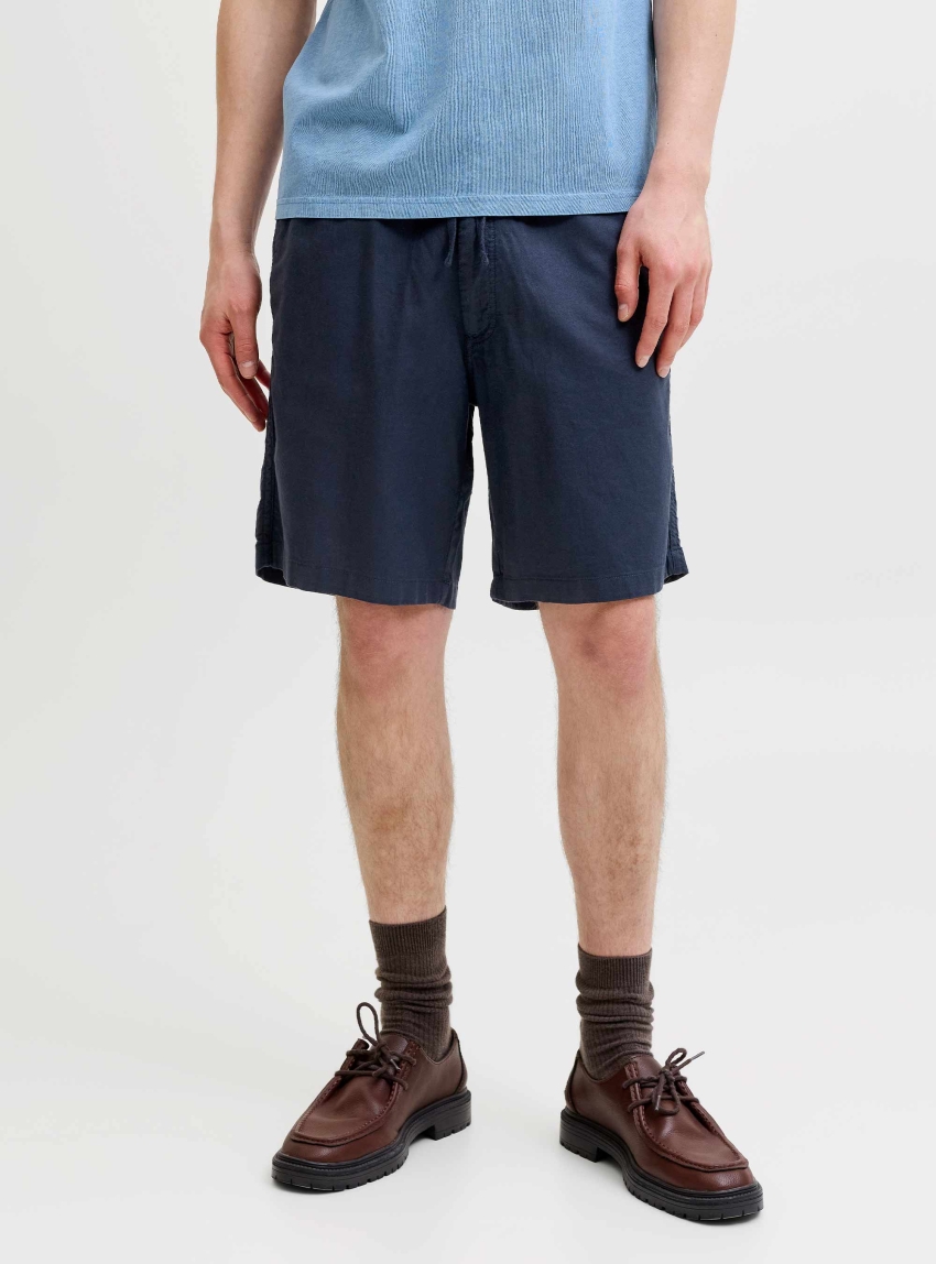 Jack & Jones Jaiden Hybrid Bondi Jog Shorts - Dark Blue