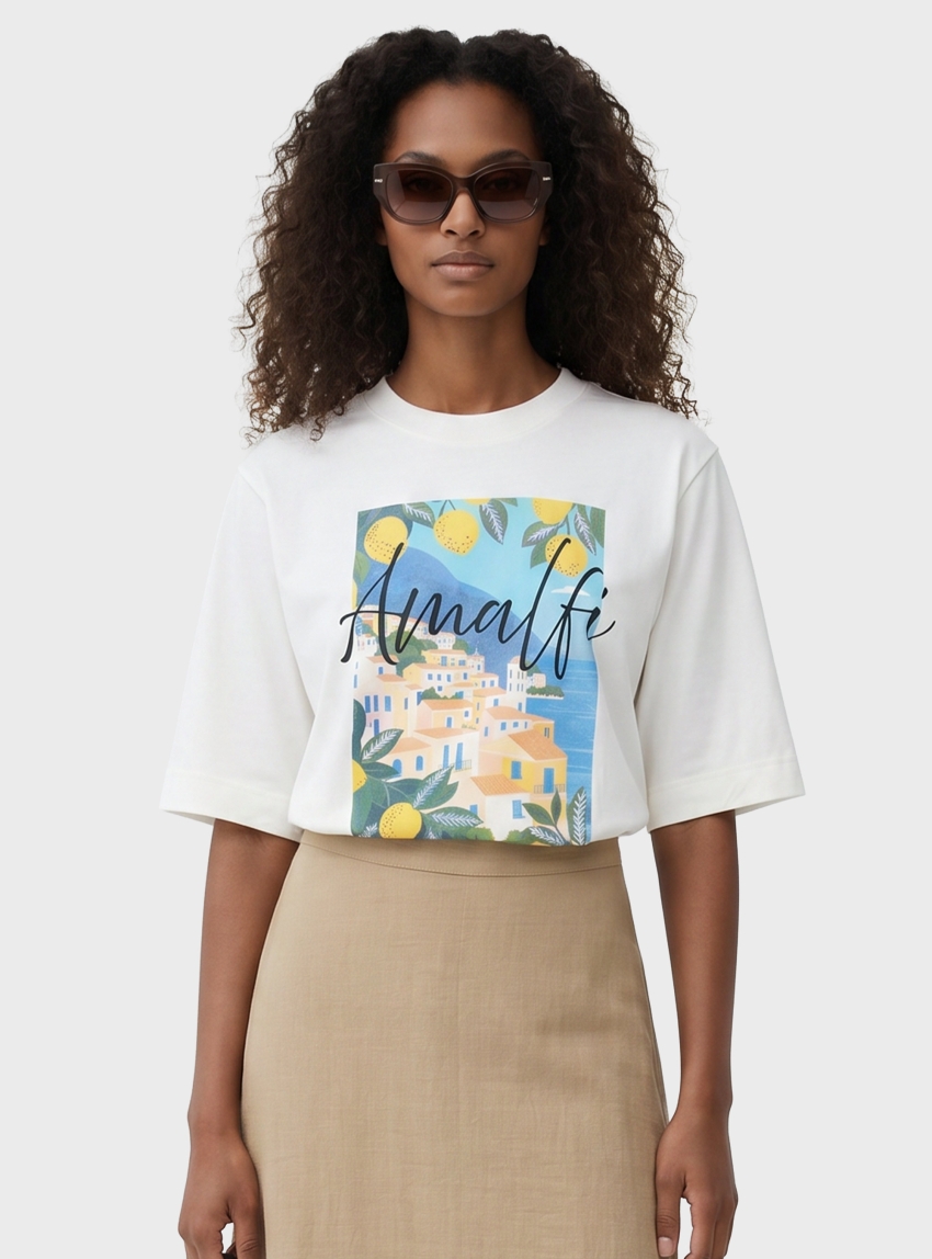 Only Vega New Vibe Tee - White