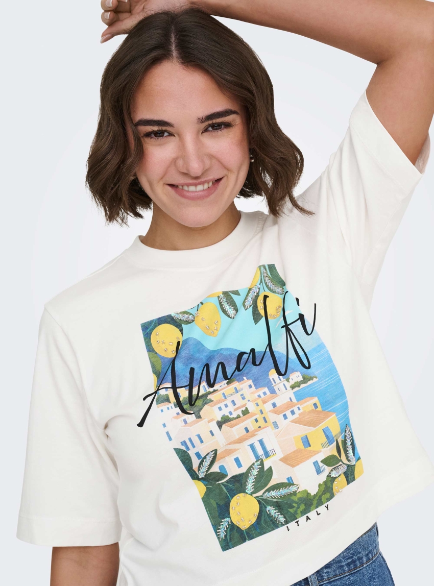 Only Vega New Vibe Tee - White