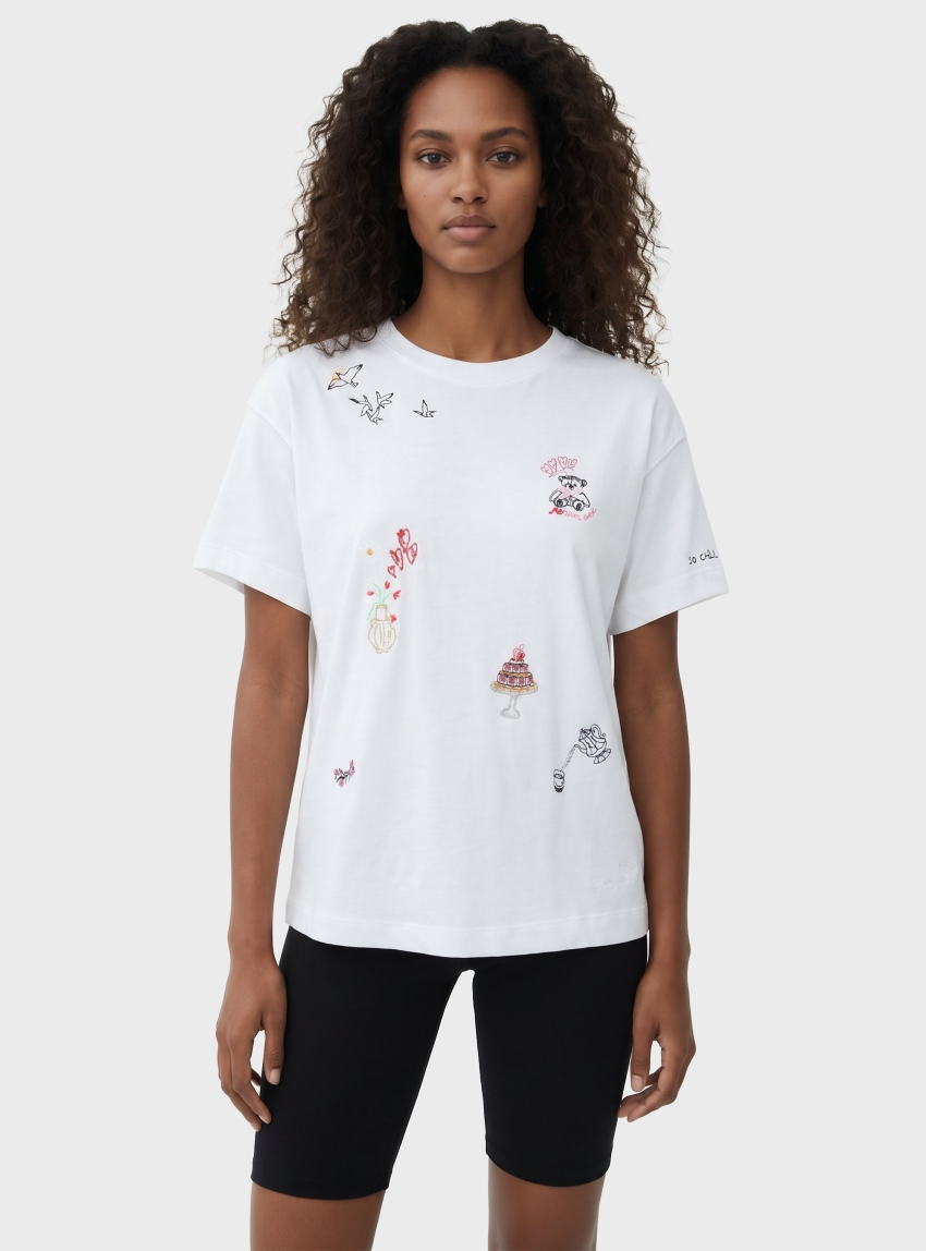 Only Emmina Tee - White